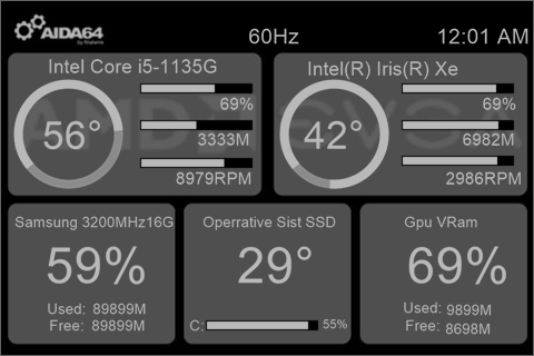 New Theme Aida64-TURMO