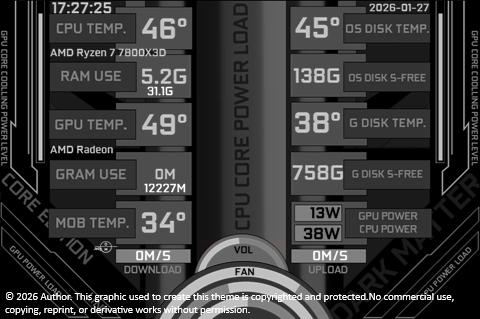 My themes called Dark Matter. Updated. And new Monochromatic theme-TURMO