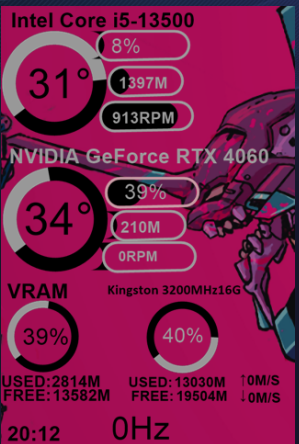 Evangelion Vertical theme-主题TURMO-3.5Inch-TURMO