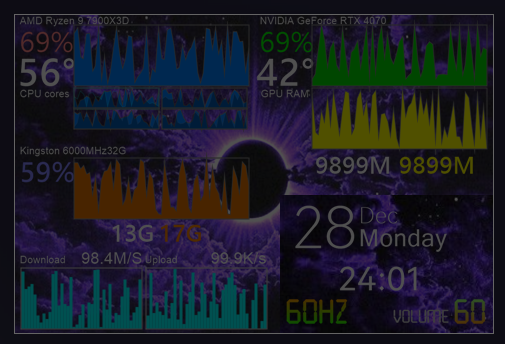 4 Tiles graphics  theme-TURMO